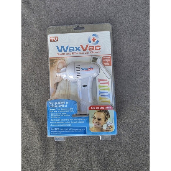 (NEW) WaxVac Gentle And Effective Ear Cleaner As Seen On TV  SEALED - Picture 2 of 5